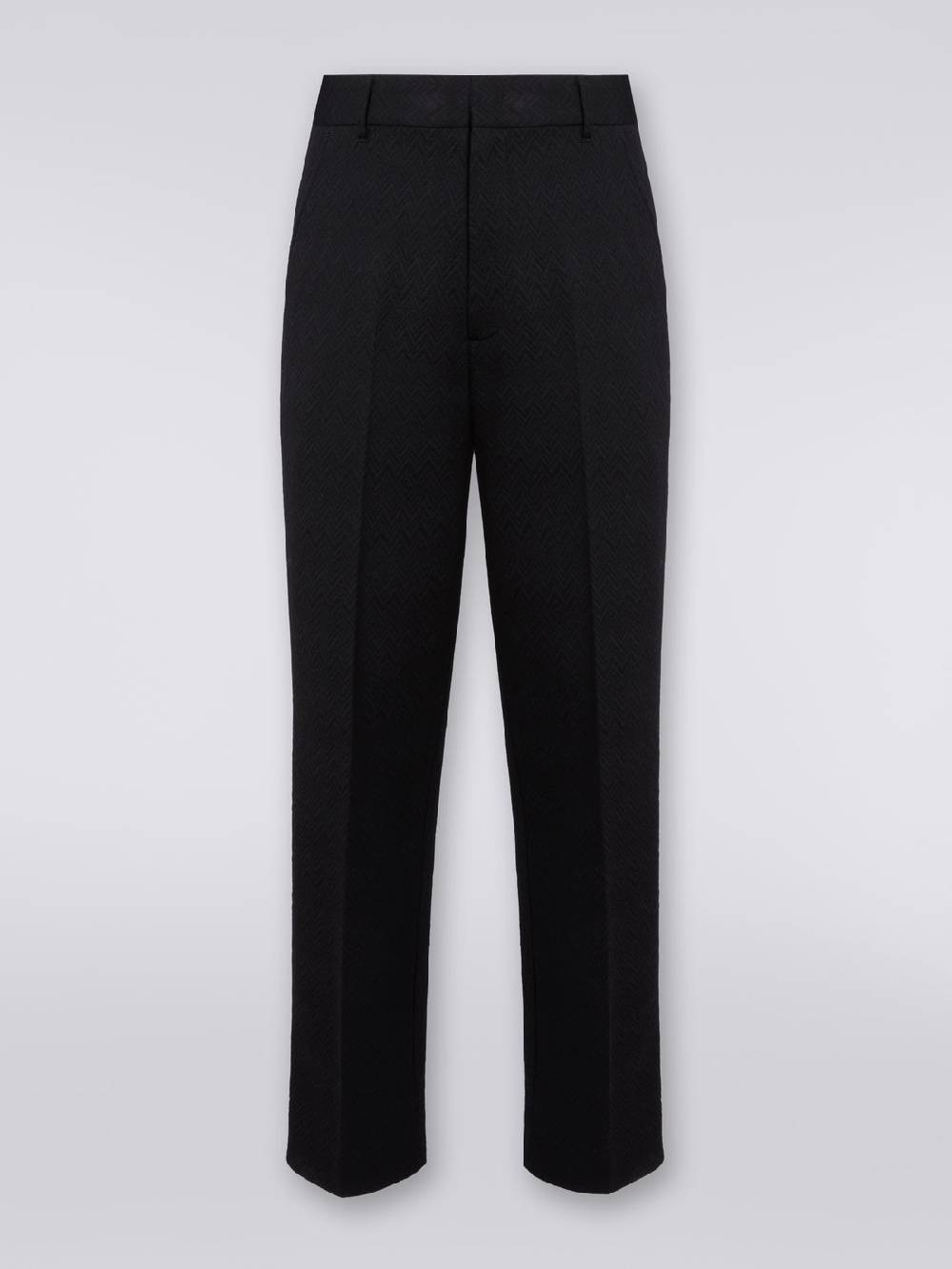 M Missoni Pantaloni in misto lana chevron Sottocosto