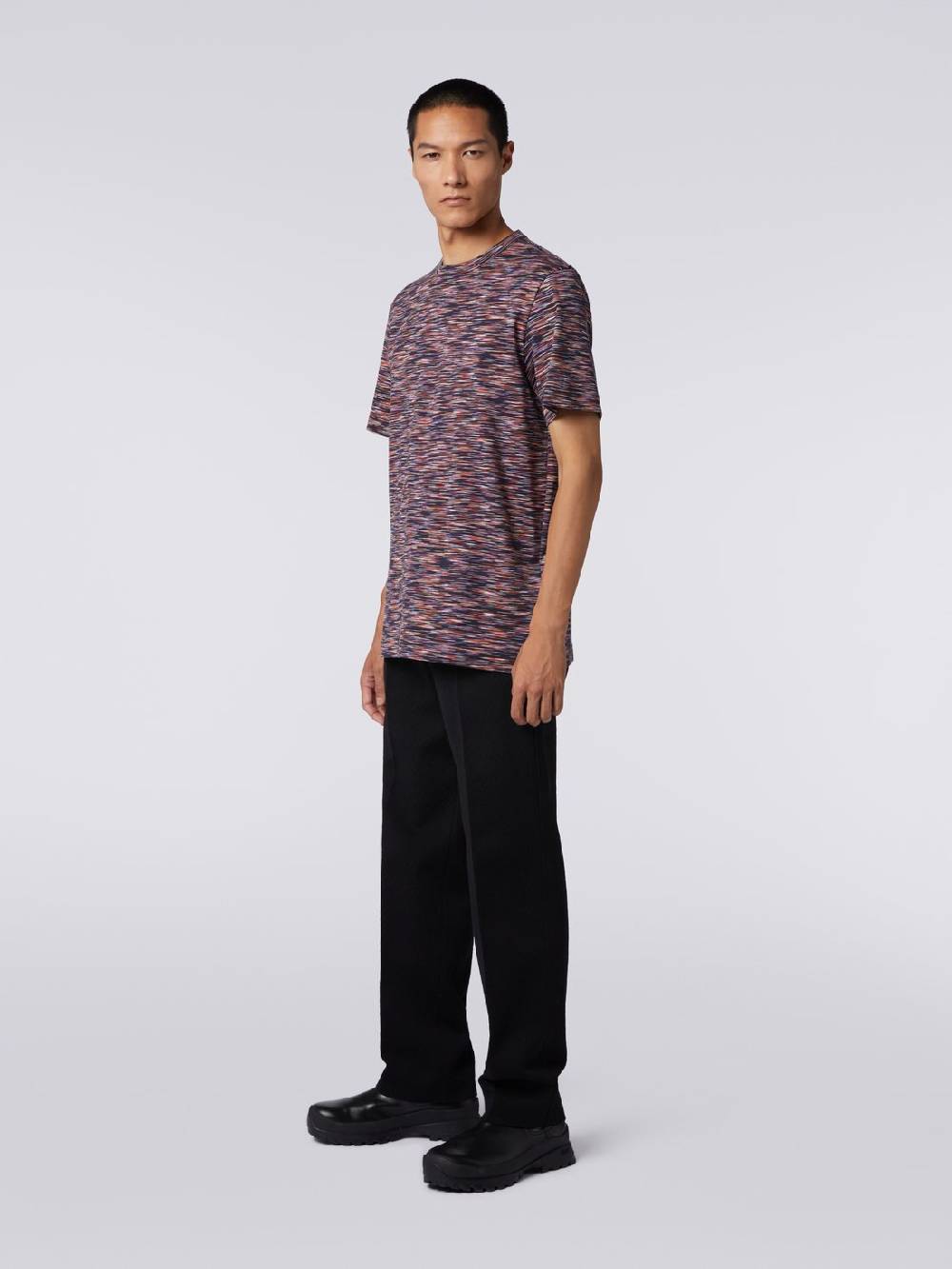 M Missoni Pantaloni in misto lana chevron Sottocosto