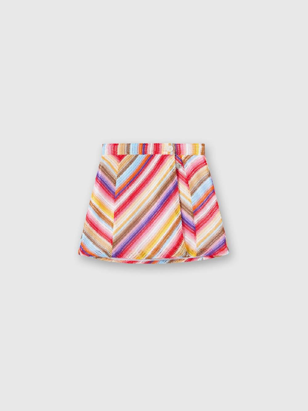 M Missoni Gonna a portafoglio in viscosa chevron Moda