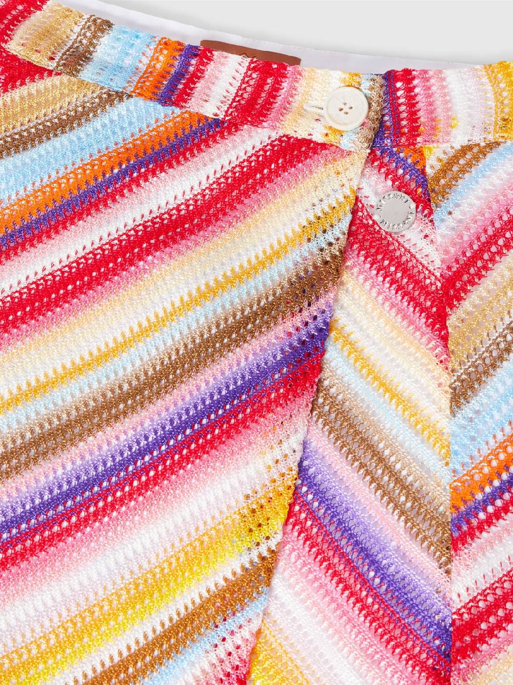 M Missoni Gonna a portafoglio in viscosa chevron Moda