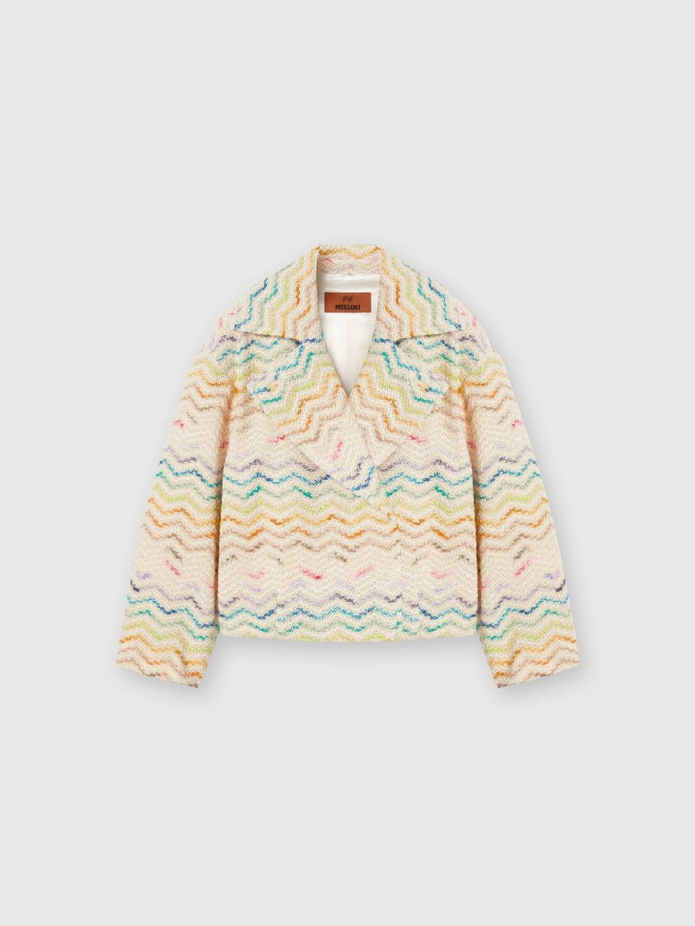 M Missoni Giacca in maglia chevron Italy