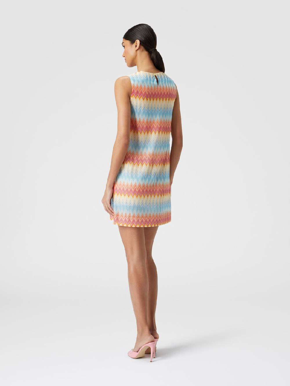 M Missoni Abito in viscosa zig zag Ritorno libero