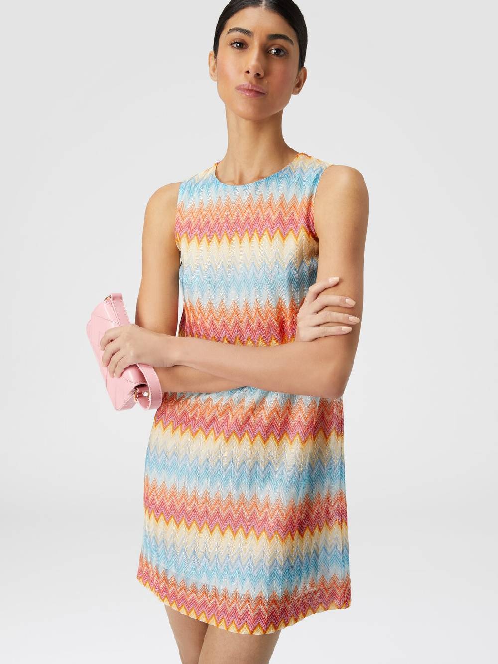 M Missoni Abito in viscosa zig zag Ritorno libero