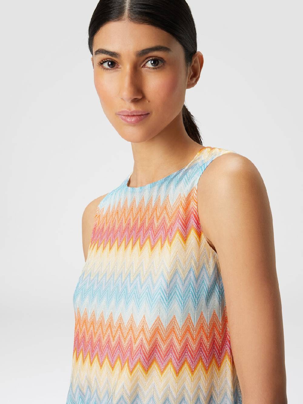 M Missoni Abito in viscosa zig zag Ritorno libero