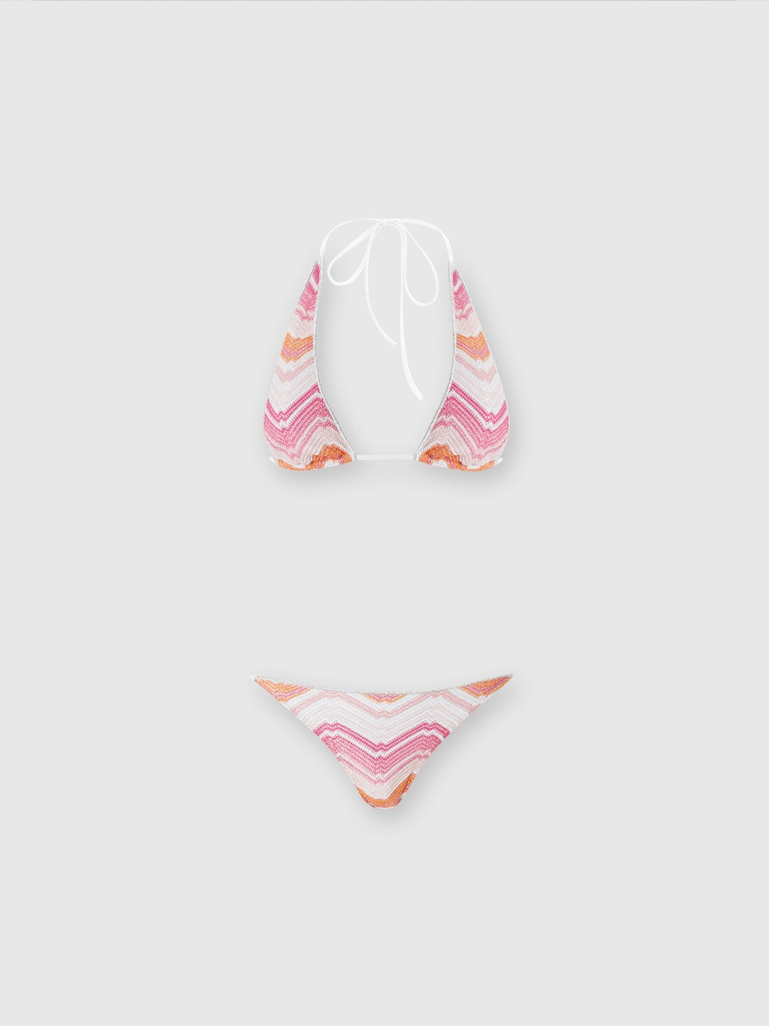 M Missoni Bikini in misto viscosa chevron con lurex Sostegno trimestrale