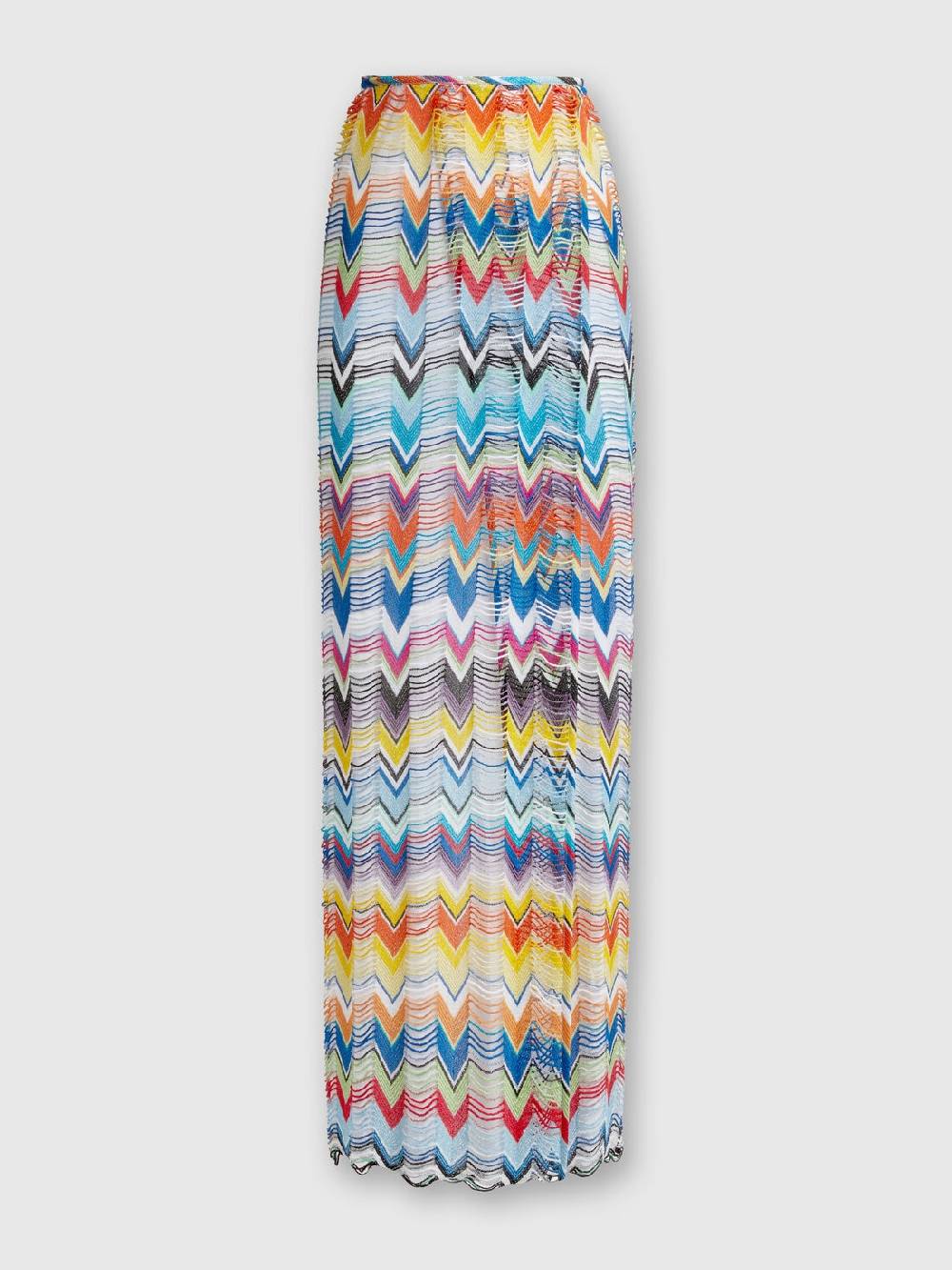 M Missoni Gonna copricostume lunga a trama larga con lurex Solo un giorno rimasto