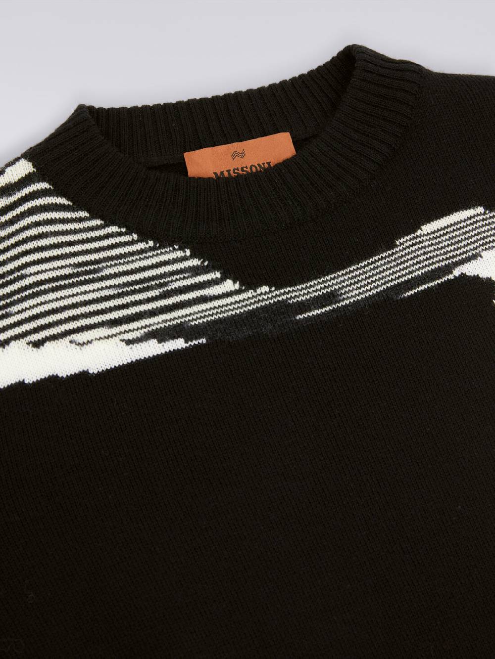 M Missoni Maglia girocollo in pura lana vergine Duty-free