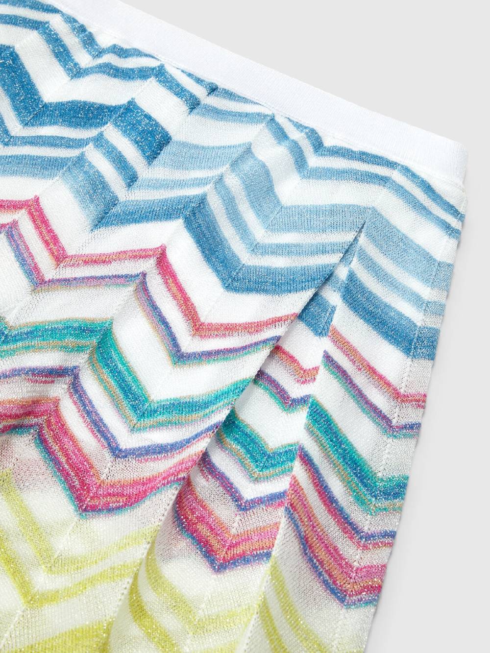 M Missoni Pantaloni in misto viscosa zig zag con lurex Sconti questo mese