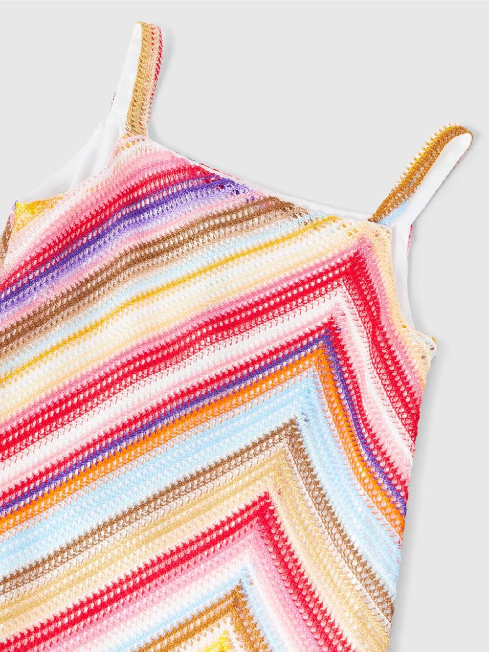 M Missoni Abito in maglia di viscosa con spalline Italia