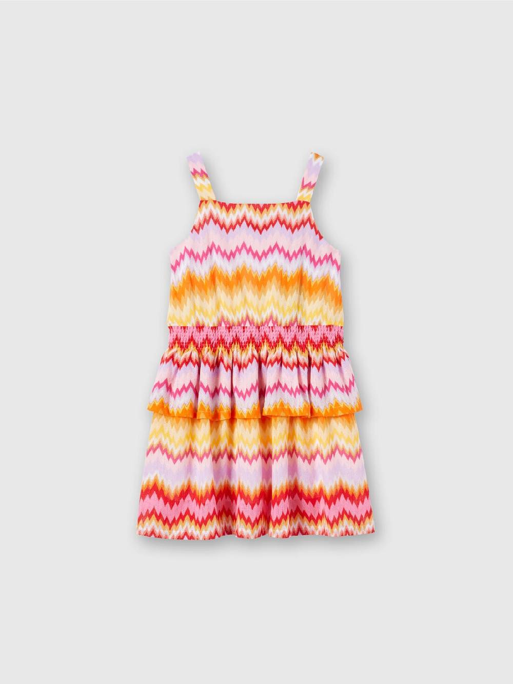M Missoni Abito in misto cotone zig zag In Linea