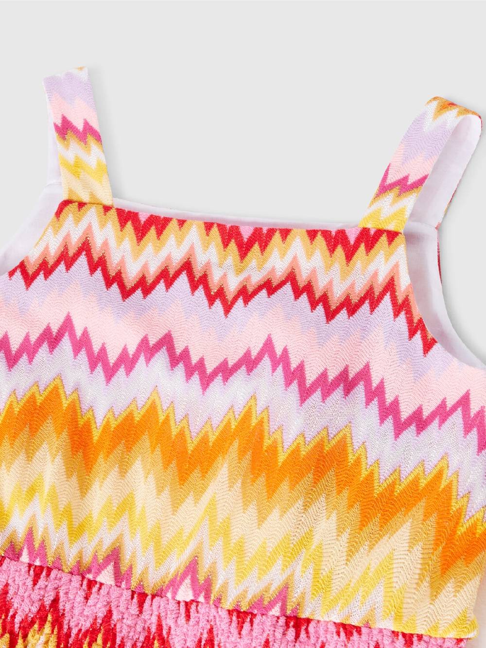 M Missoni Abito in misto cotone zig zag In Linea