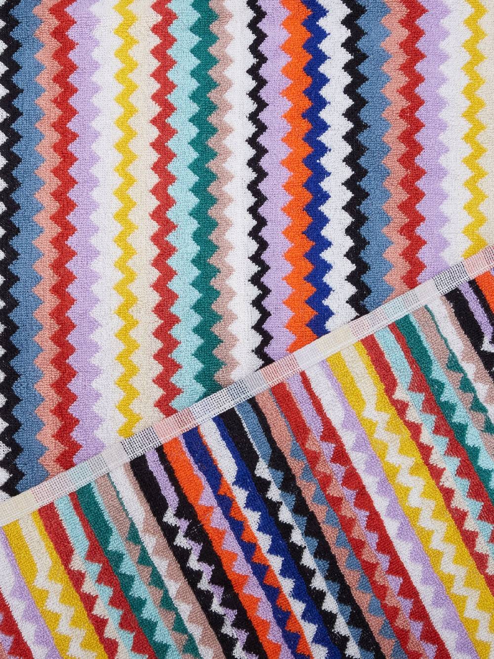M Missoni Set 5 pezzi di asciugamani da bagno Riverbero in spugna di cotone zig zag Shopping Online