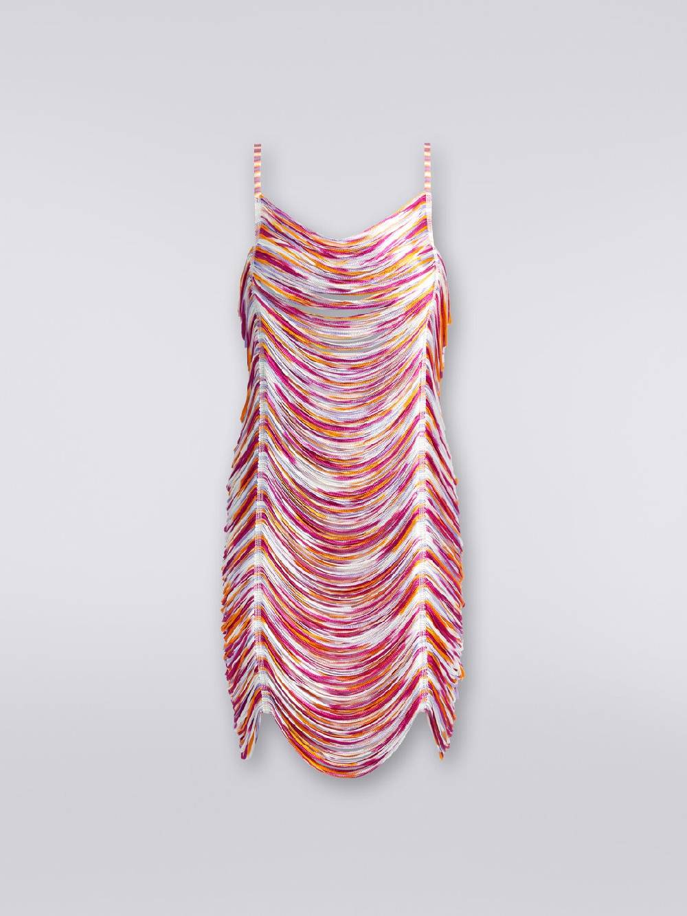 M Missoni Copricostume corto in frange tubolari fiammate Negozio online di fabbrica
