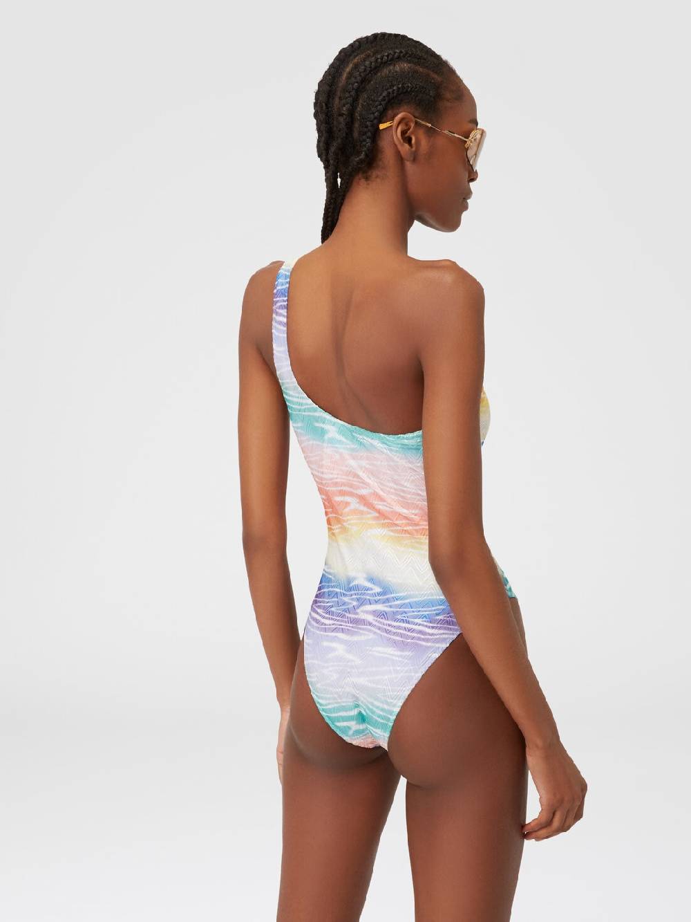 M Missoni Costume intero stampa tie-dye Offerta speciale