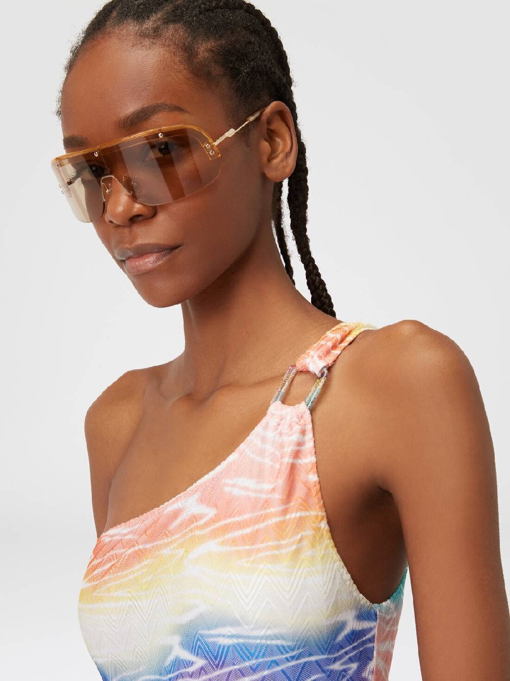 M Missoni Costume intero stampa tie-dye Offerta speciale