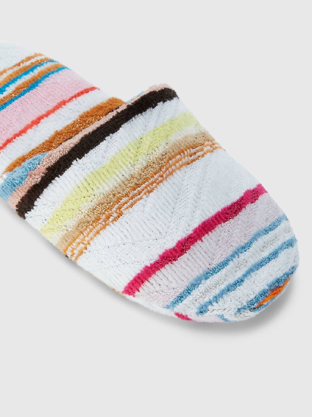 M Missoni Pantofole Moonshadow in spugna di cotone con lurex Shopping online