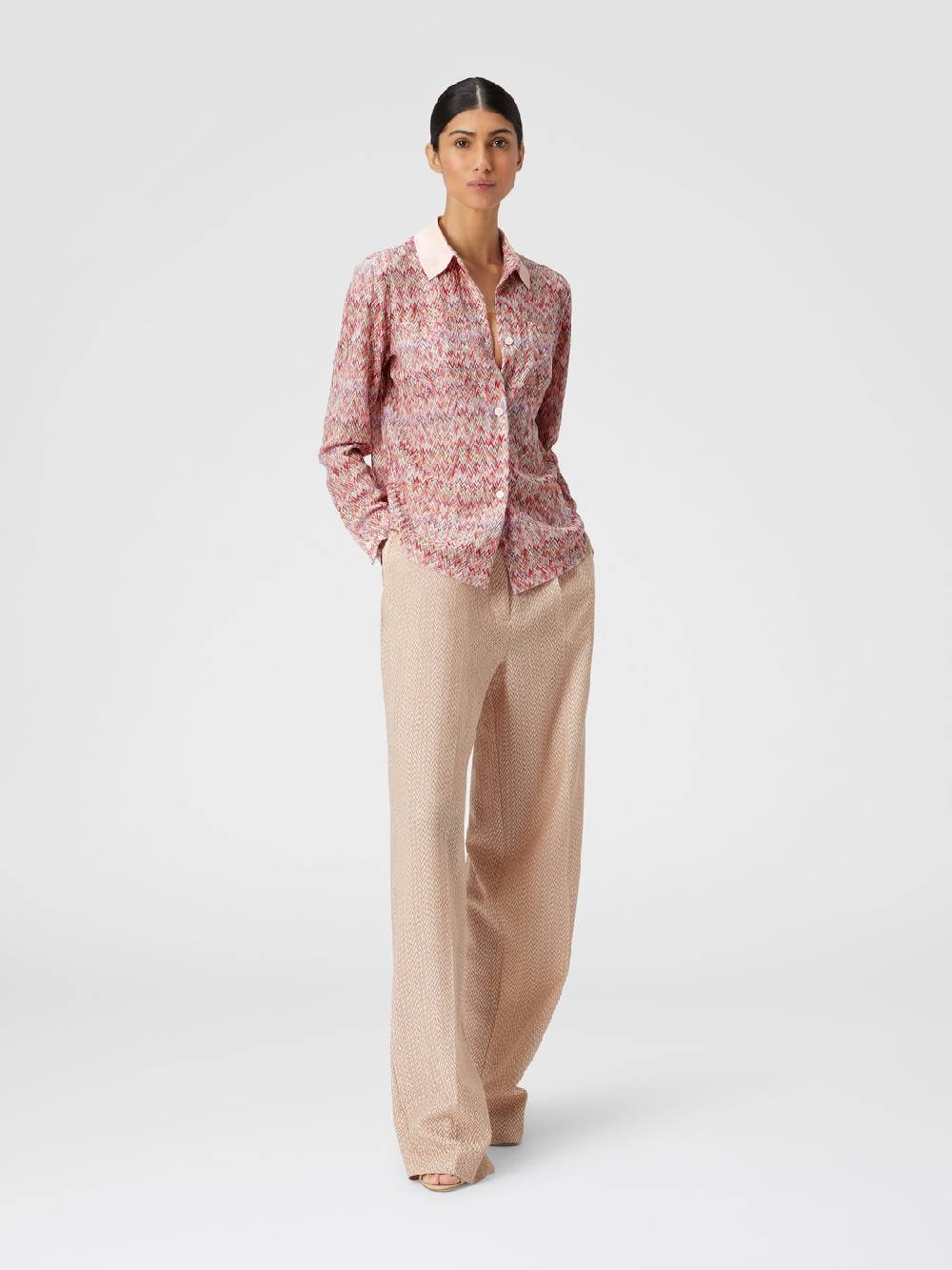 M Missoni Camicia in misto viscosa lamé Cyber Monday
