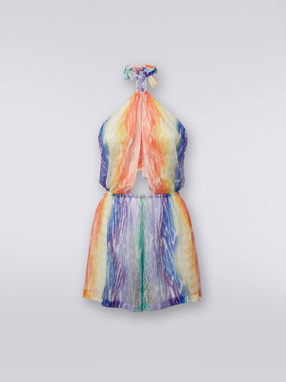 M Missoni Tuta copricostume corta stampa tie-dye Offerta per la Festa della Mamma