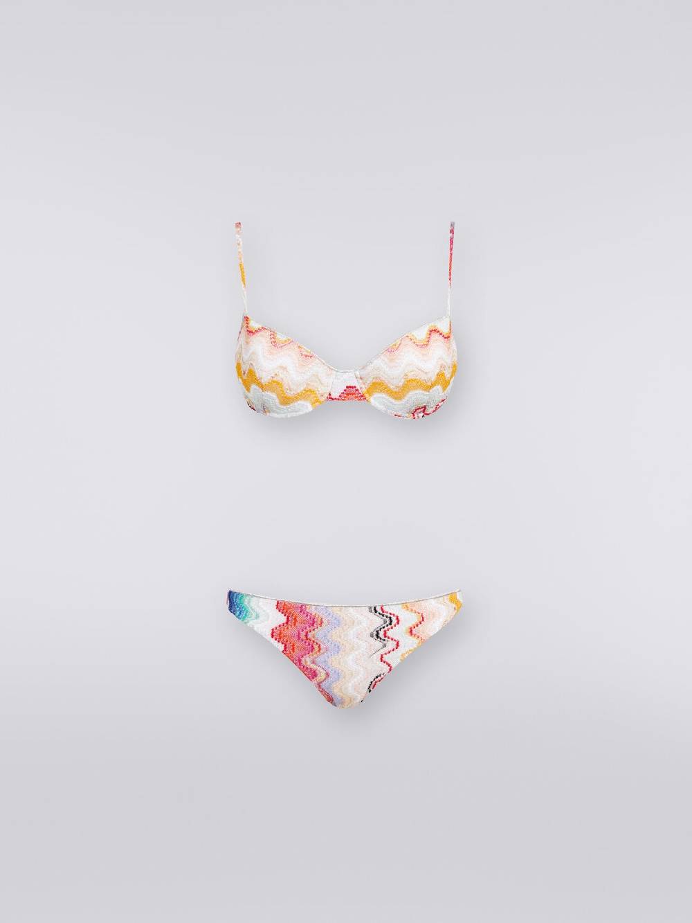 M Missoni Bikini crochet onda con lurex Offerta San Valentino
