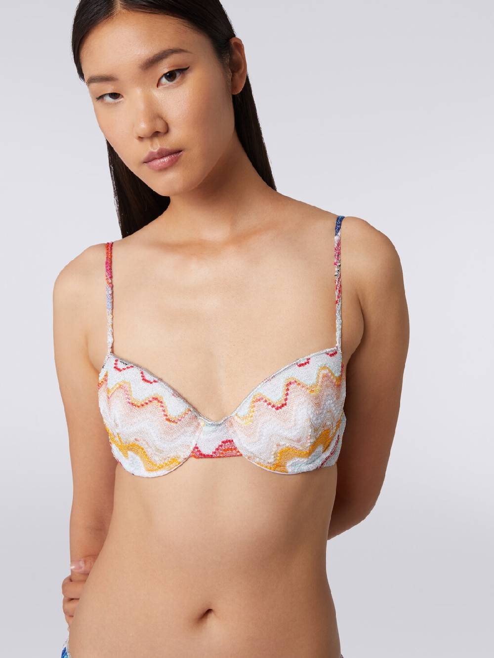 M Missoni Bikini crochet onda con lurex Offerta San Valentino