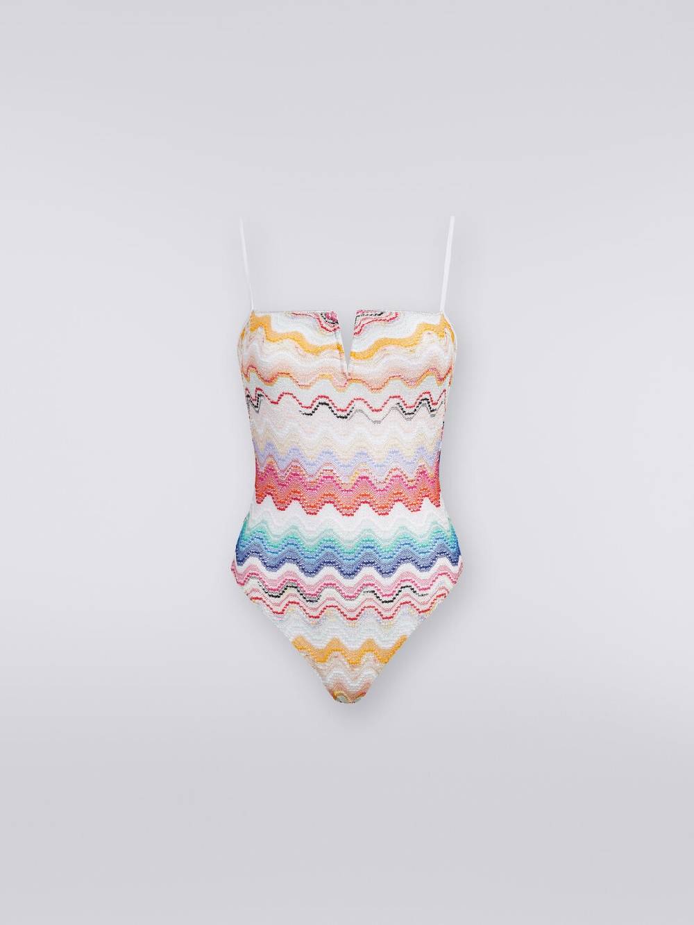M Missoni Costume intero motivo onda con ferretto Offerta Anniversario
