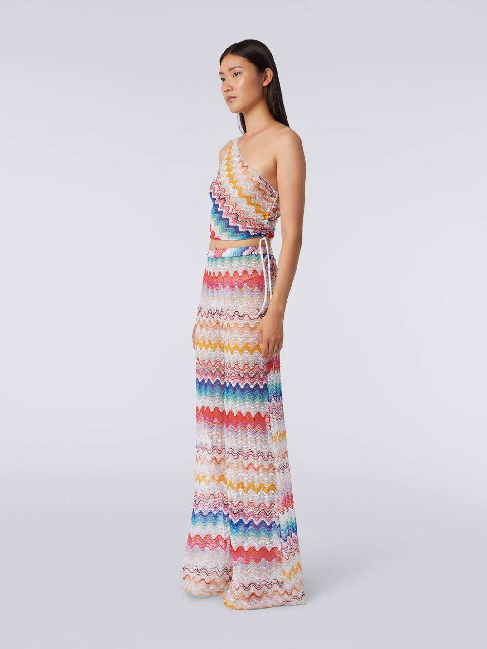 M Missoni Pantaloni copricostume motivo onda con lurex Offerta migliore