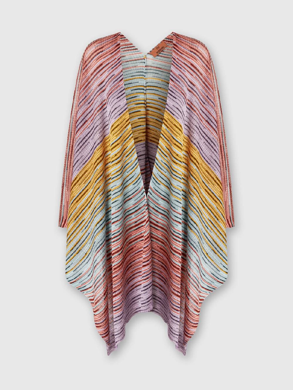 M Missoni Mantella in maglia di misto viscosa fiammata Offerte stagionali