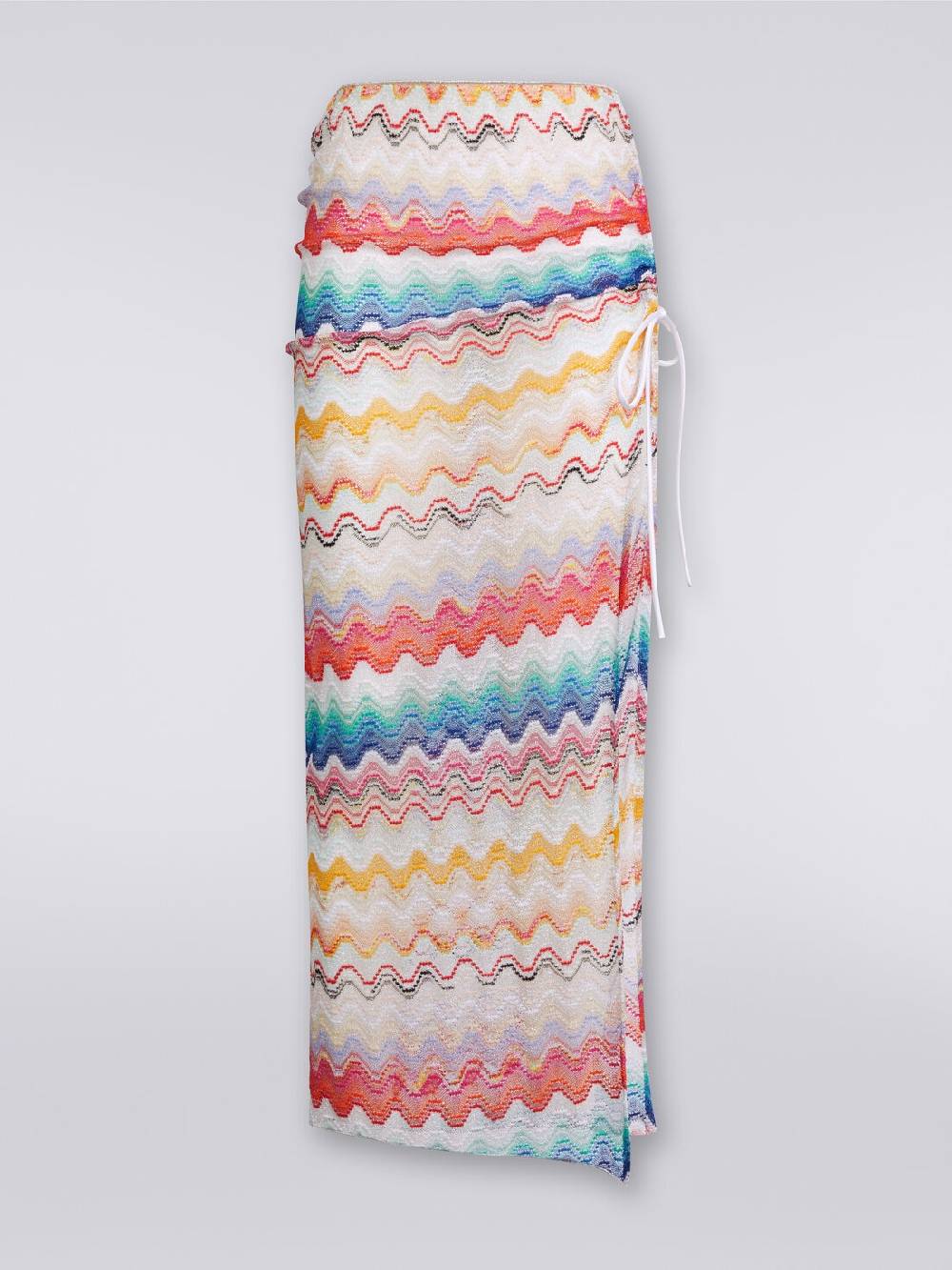 M Missoni Gonna lunga a portafoglio motivo onda Rilascio limitato