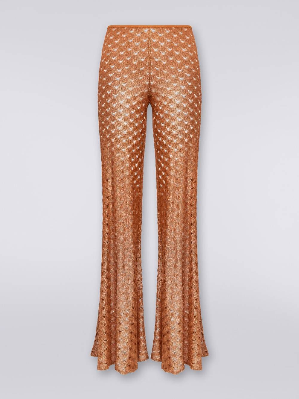 M Missoni Pantaloni copricostume effetto pizzo con fondo svasato Latest stili