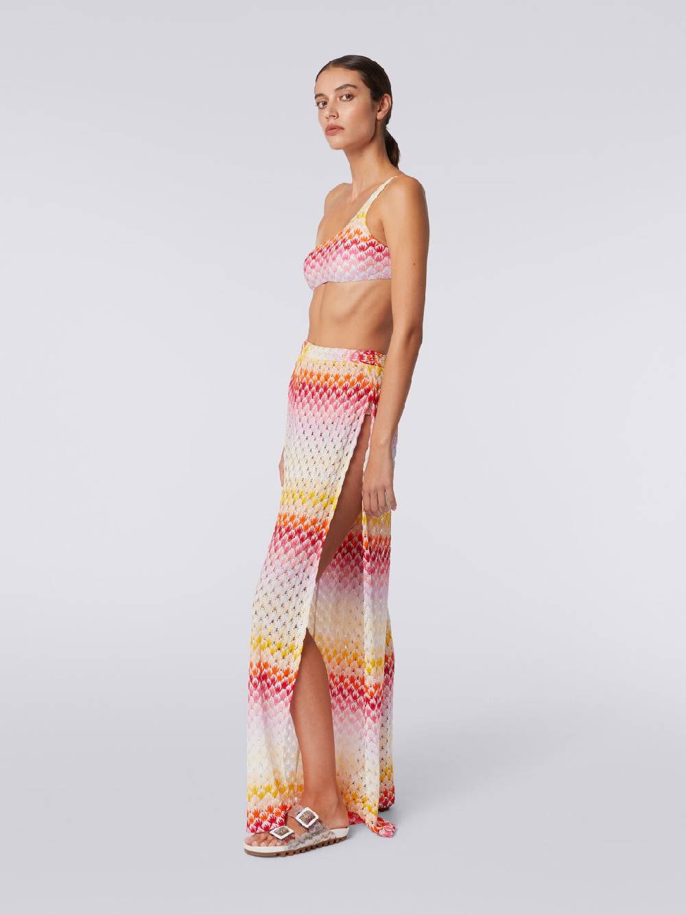 M Missoni Pantaloni copricostume effetto pizzo con lurex Fino al 65% di sconto