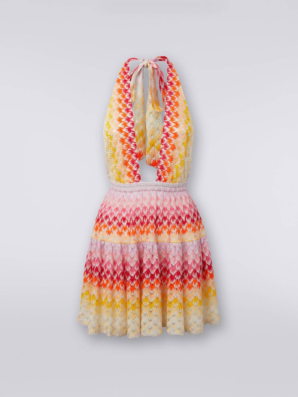 M Missoni Copricostume corto effetto pizzo dégradé con lurex Only for today