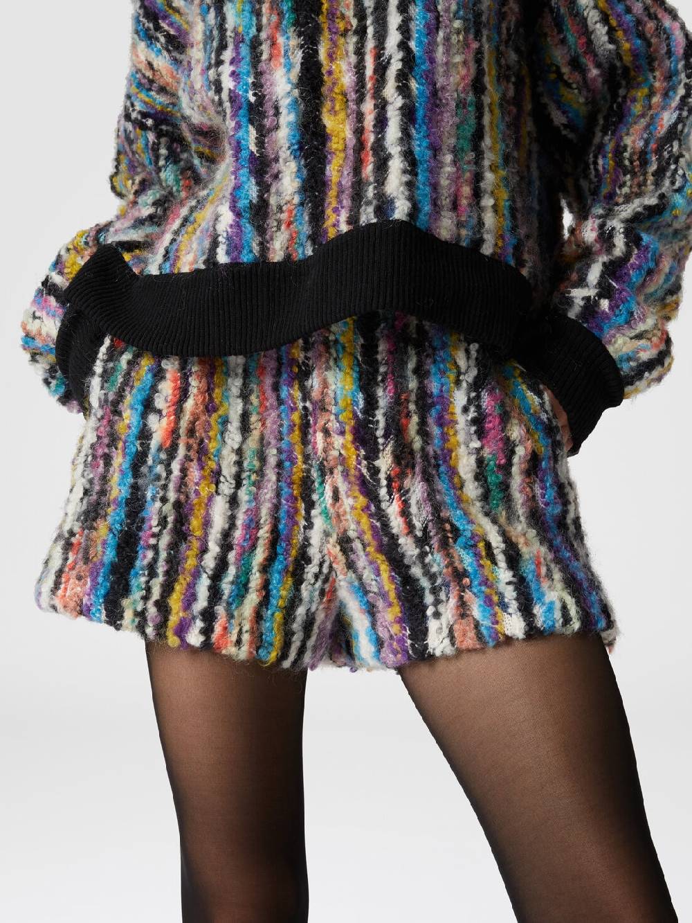 M Missoni Shorts in lana e mohair bouclé 50% di sconto con spedizione gratuita
