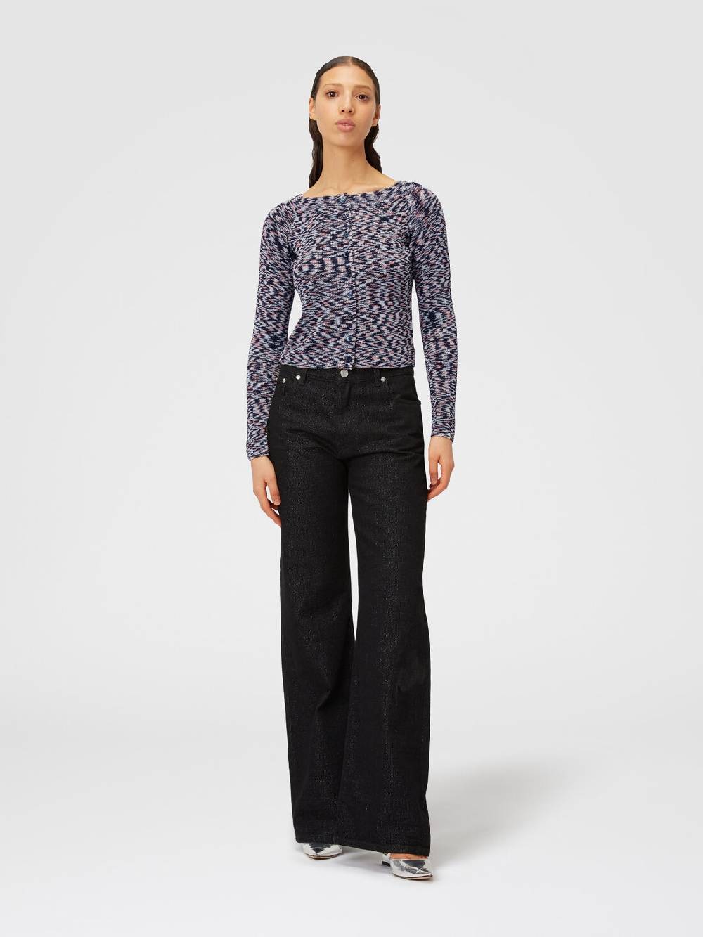 M Missoni Cardigan corto in misto viscosa fiammata Duty-free
