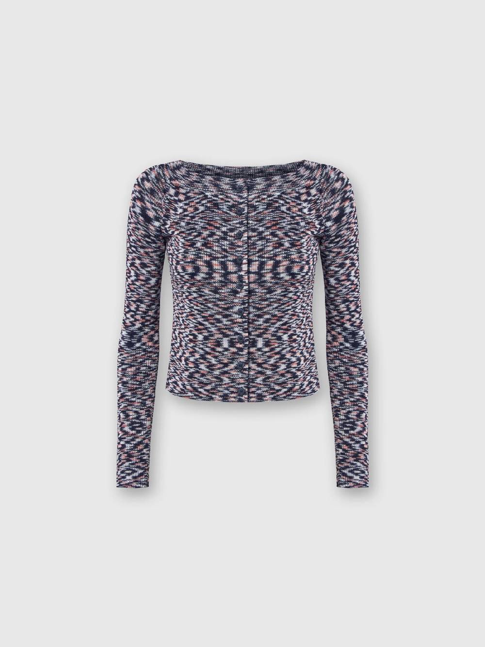 M Missoni Cardigan corto in misto viscosa fiammata Duty-free