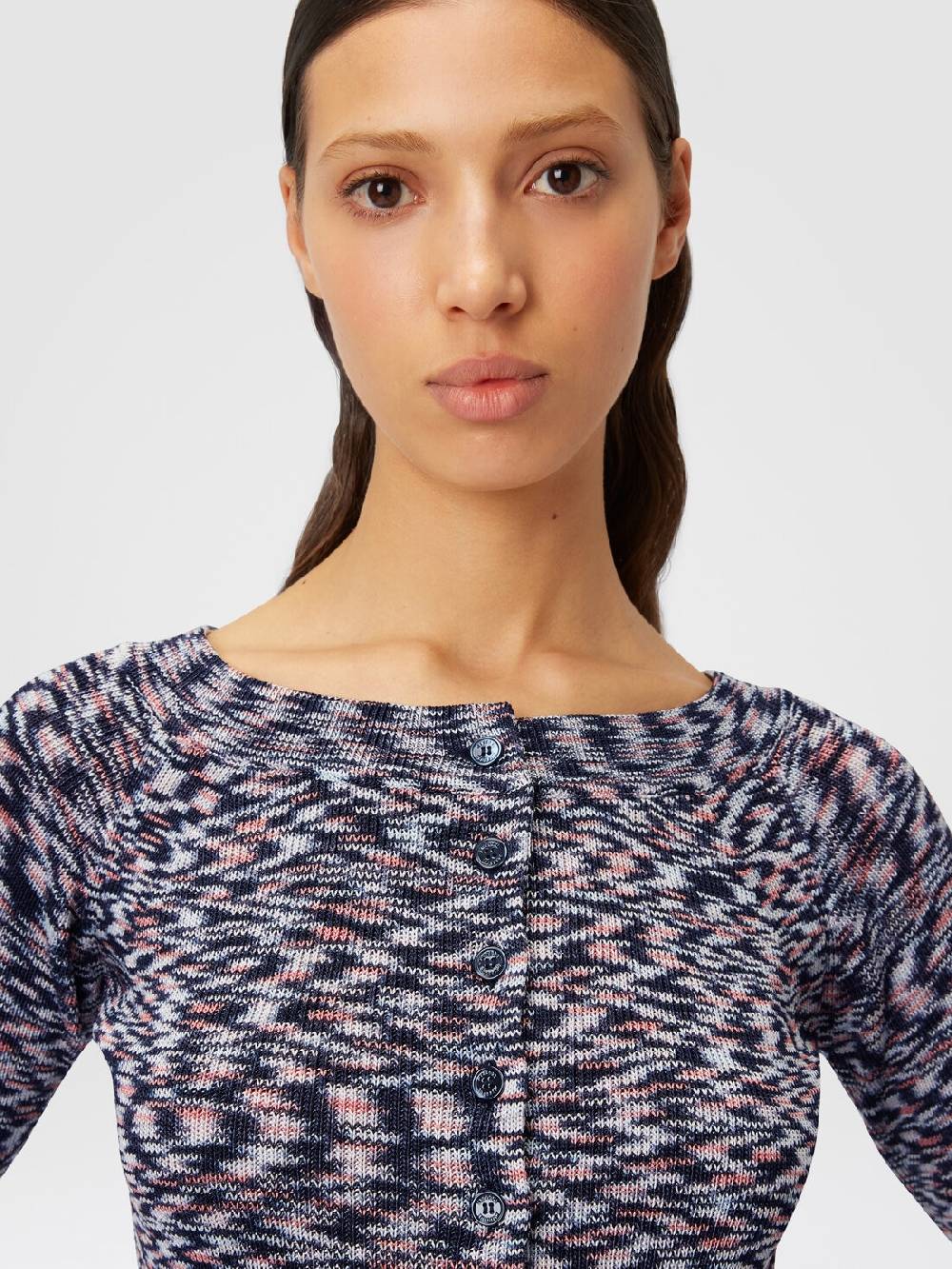 M Missoni Cardigan corto in misto viscosa fiammata Duty-free