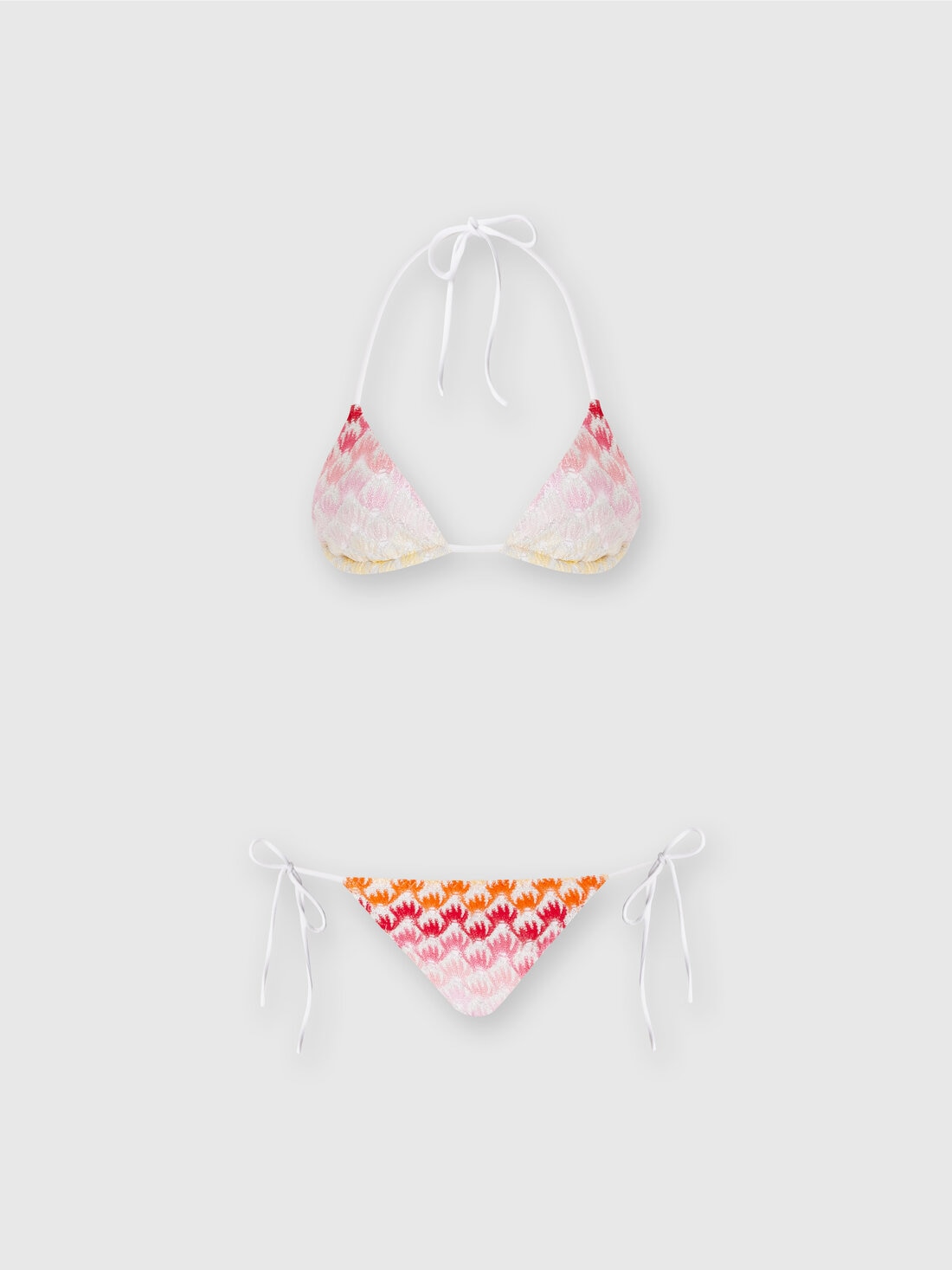 M Missoni Bikini effetto pizzo dégradé con lurex Promozione