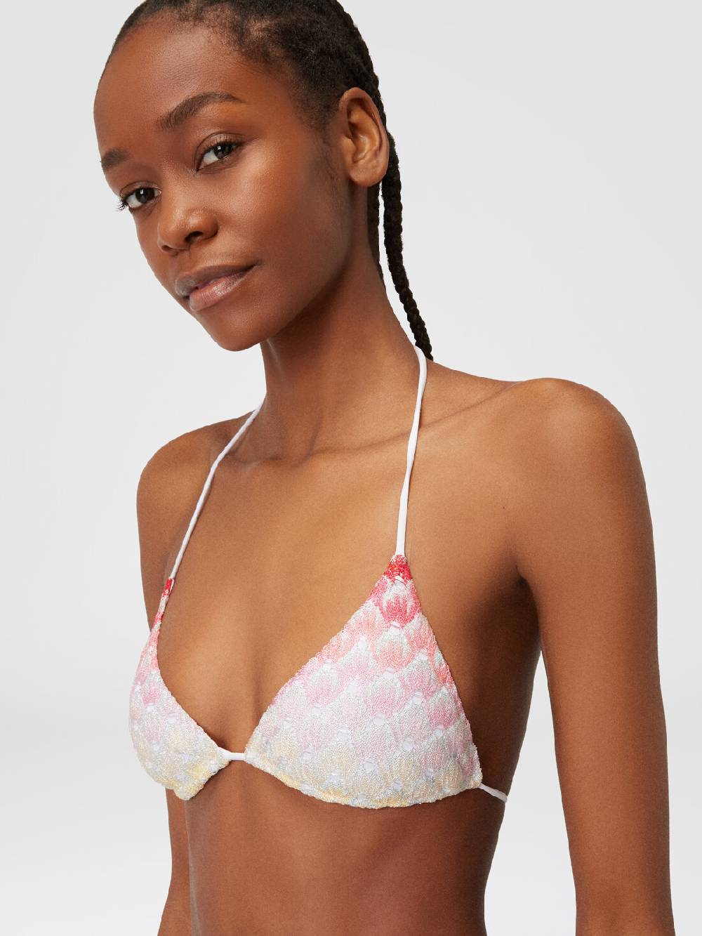 M Missoni Bikini effetto pizzo dégradé con lurex Promozione