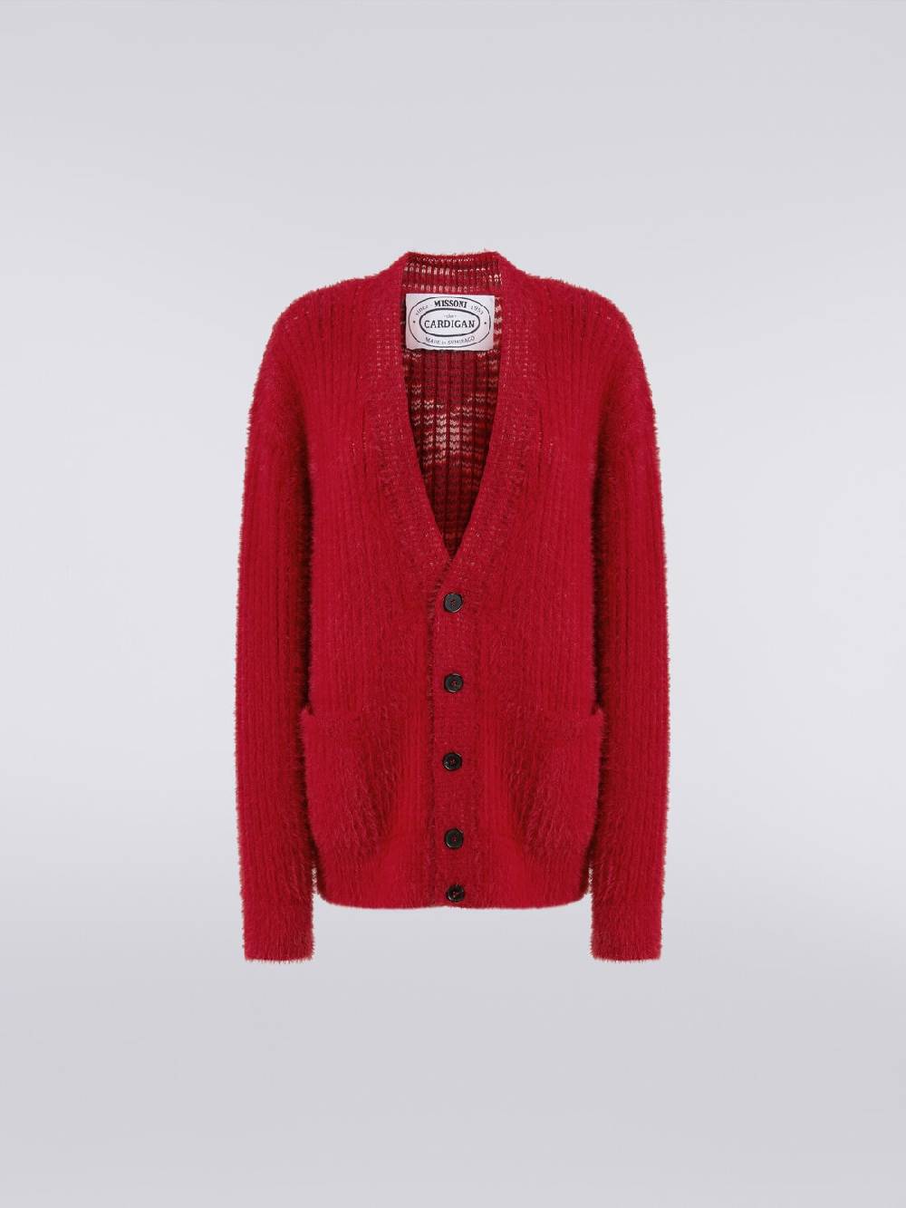 M Missoni Cardigan oversize in misto lana effetto pelo Offerta