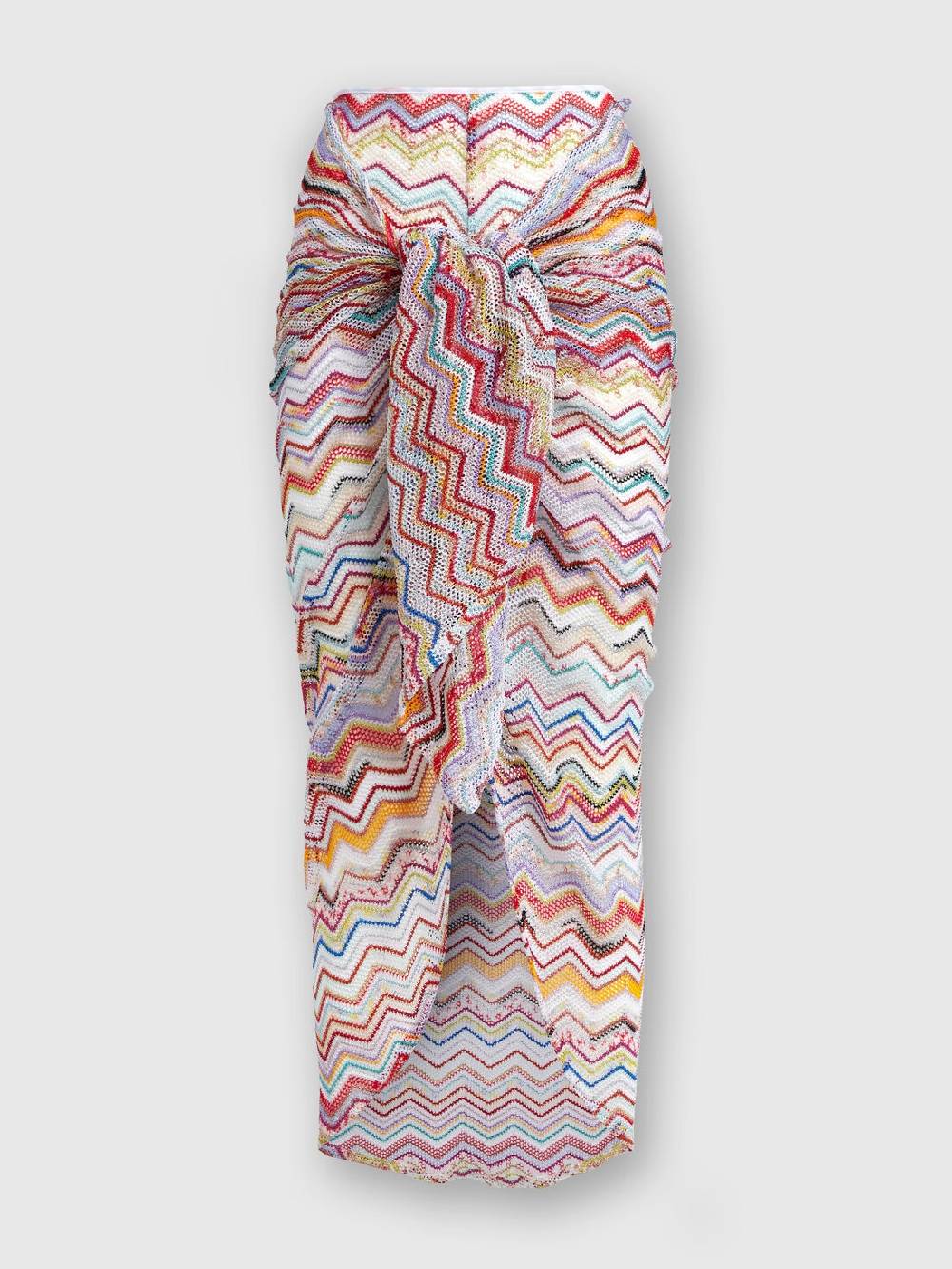M Missoni Gonna pareo in crochet con lurex Saldi Di Fabbrica