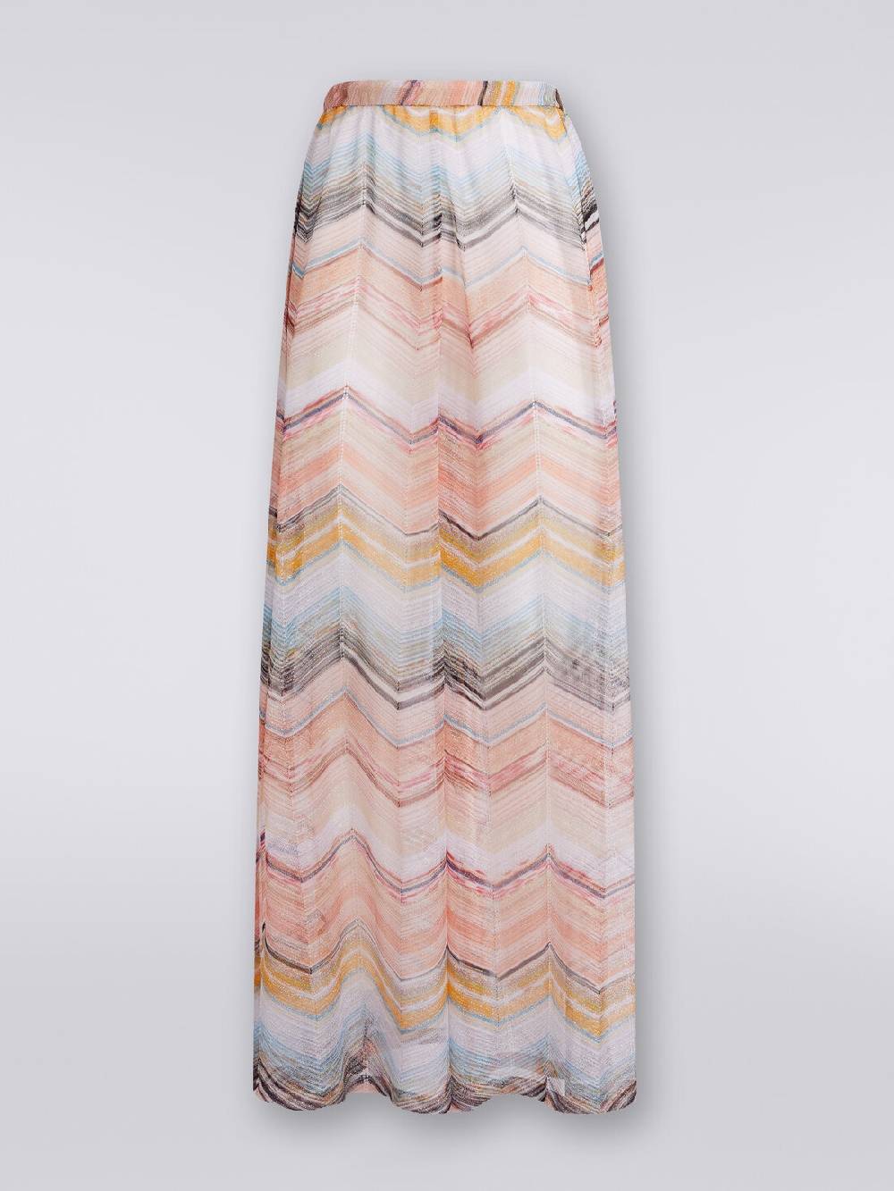 M Missoni Pantaloni copricostume in misto viscosa zig zag con lurex Sconto di tempo limitato