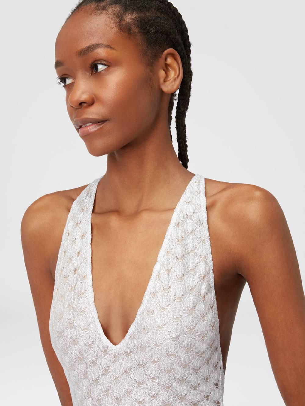 M Missoni Costume intero in viscosa effetto pizzo Offerta Pasqua