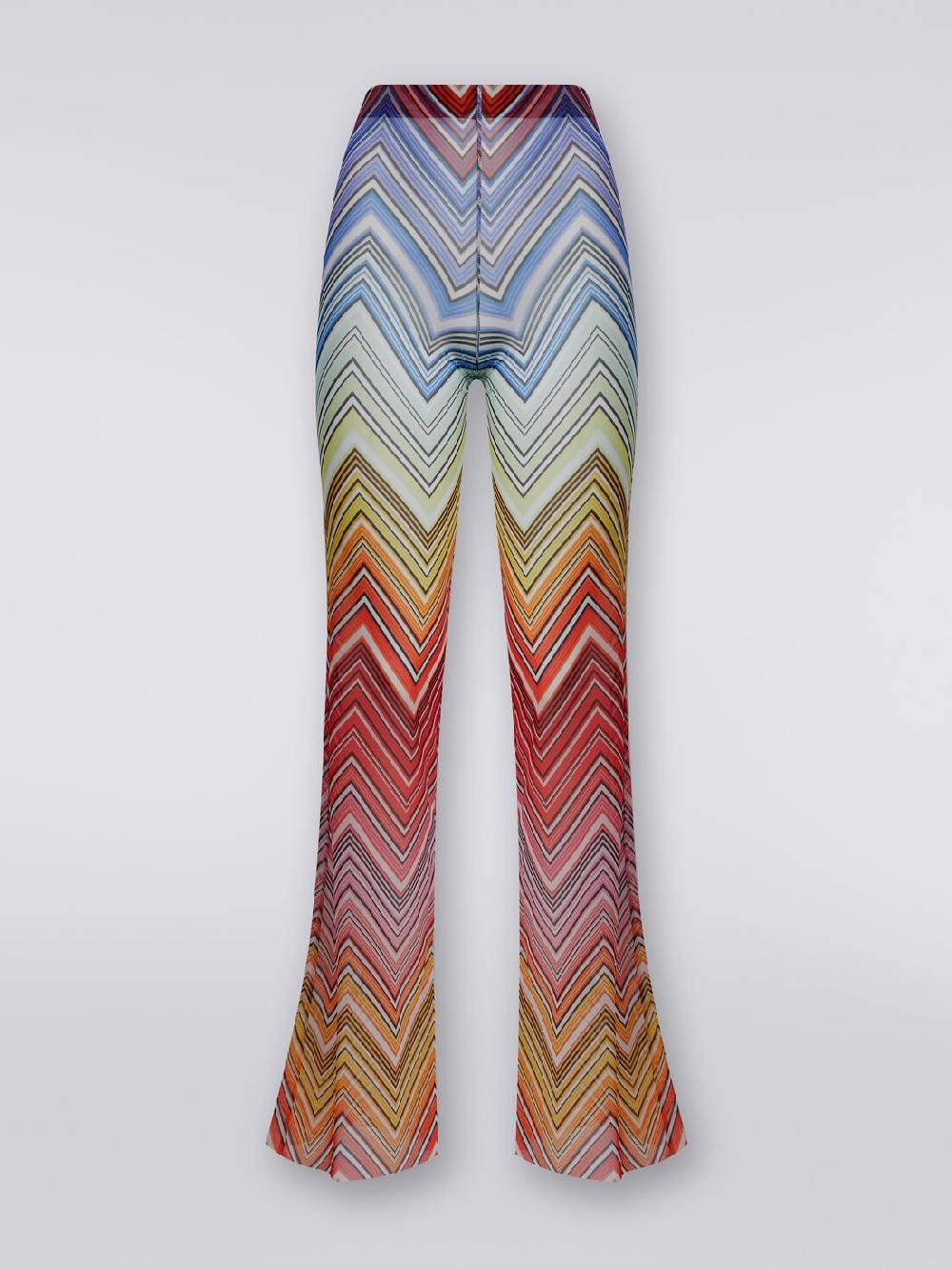 M Missoni Pantaloni copricostume in tulle stampa zig zag Offerte giornaliere