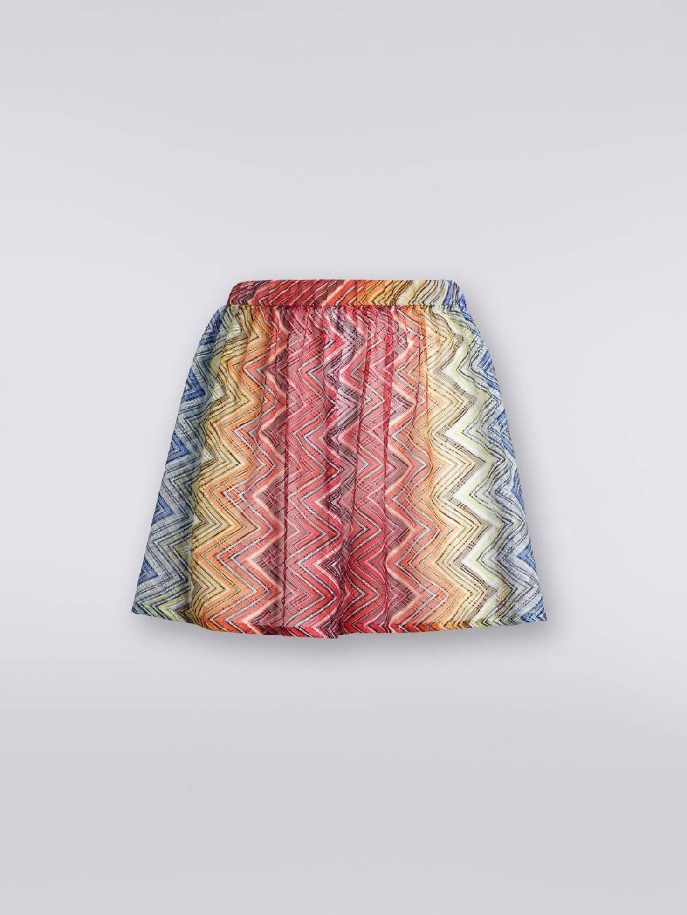 M Missoni Shorts mare in tessuto stampa zig zag Fino al 50% di sconto