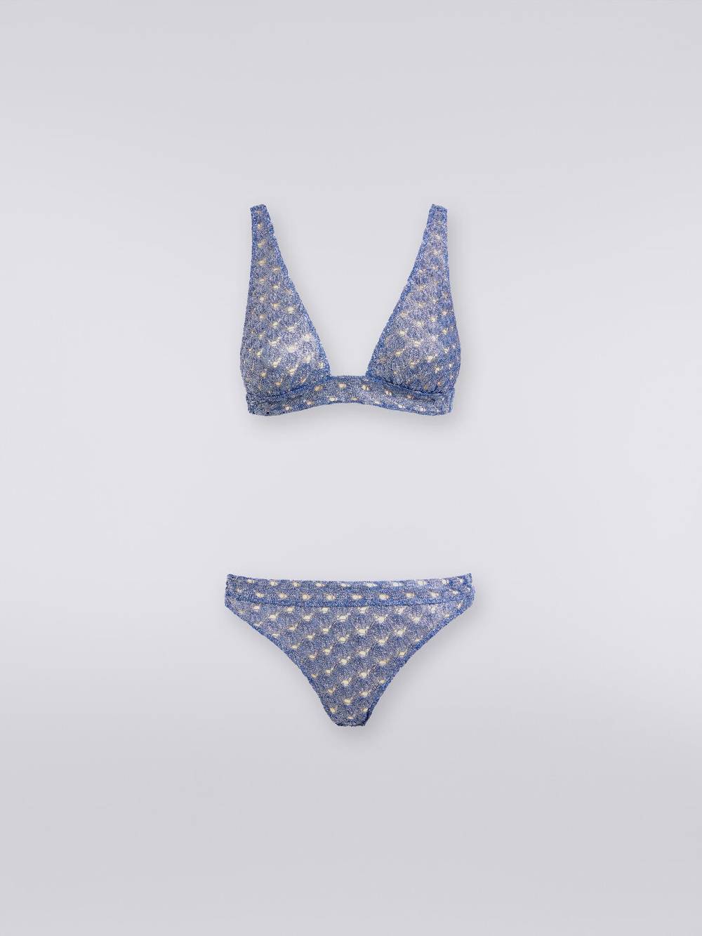 M Missoni Bikini in viscosa effetto pizzo con finish lucido Enormi sconti