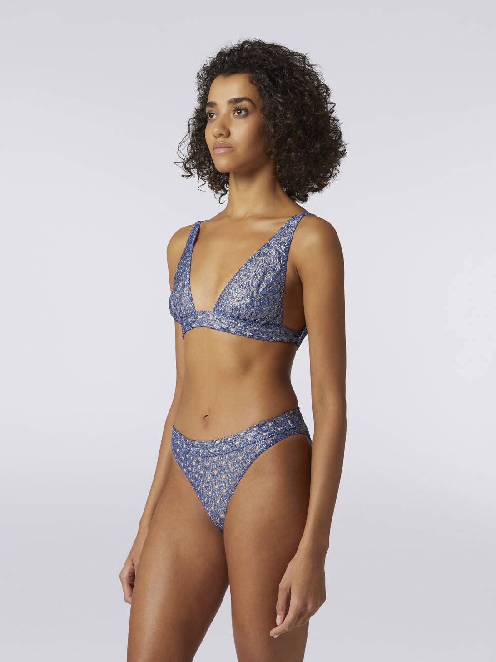 M Missoni Bikini in viscosa effetto pizzo con finish lucido Enormi sconti