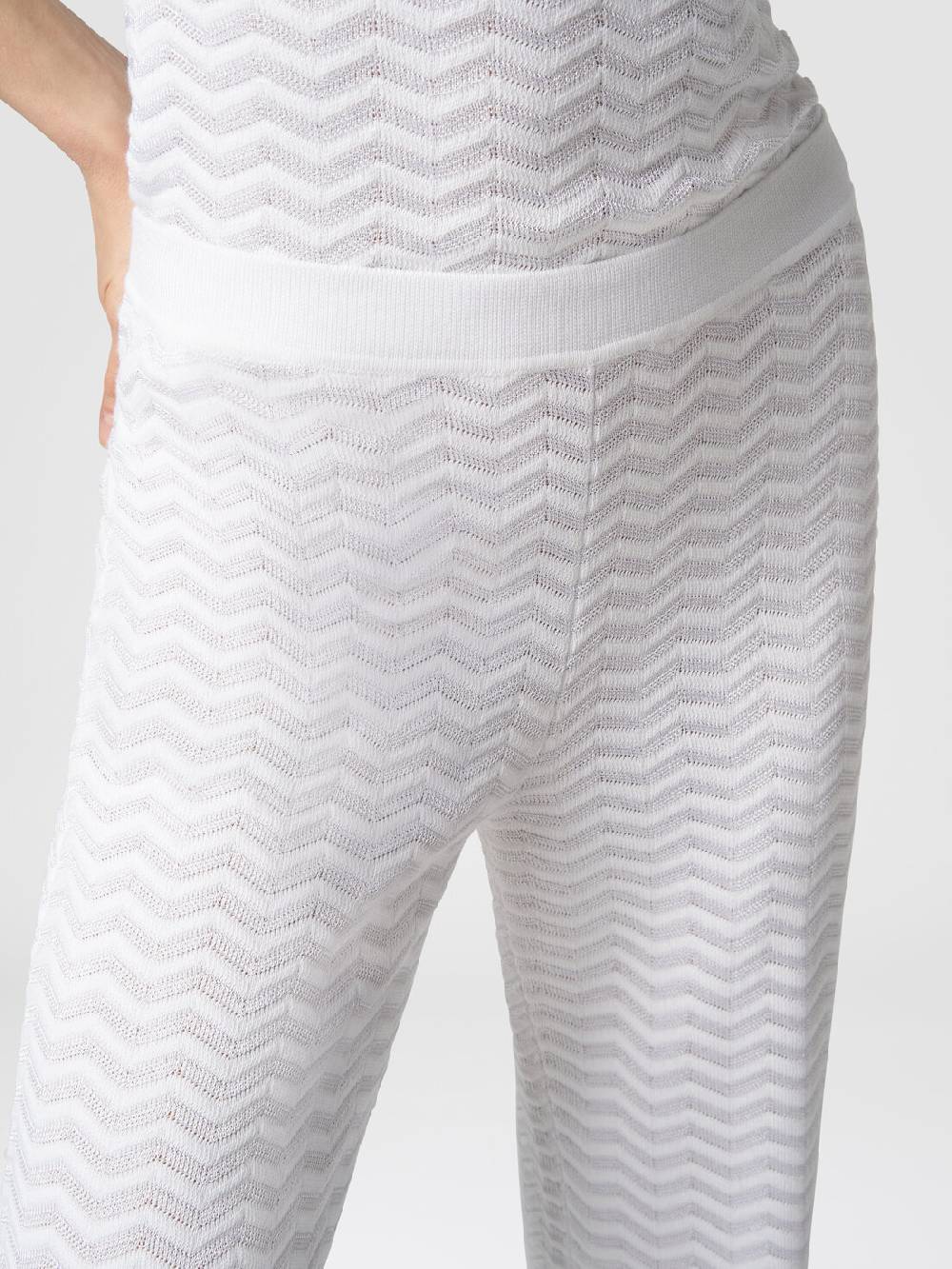 M Missoni Pantaloni in maglia zig zag Trasporto libero internazionale