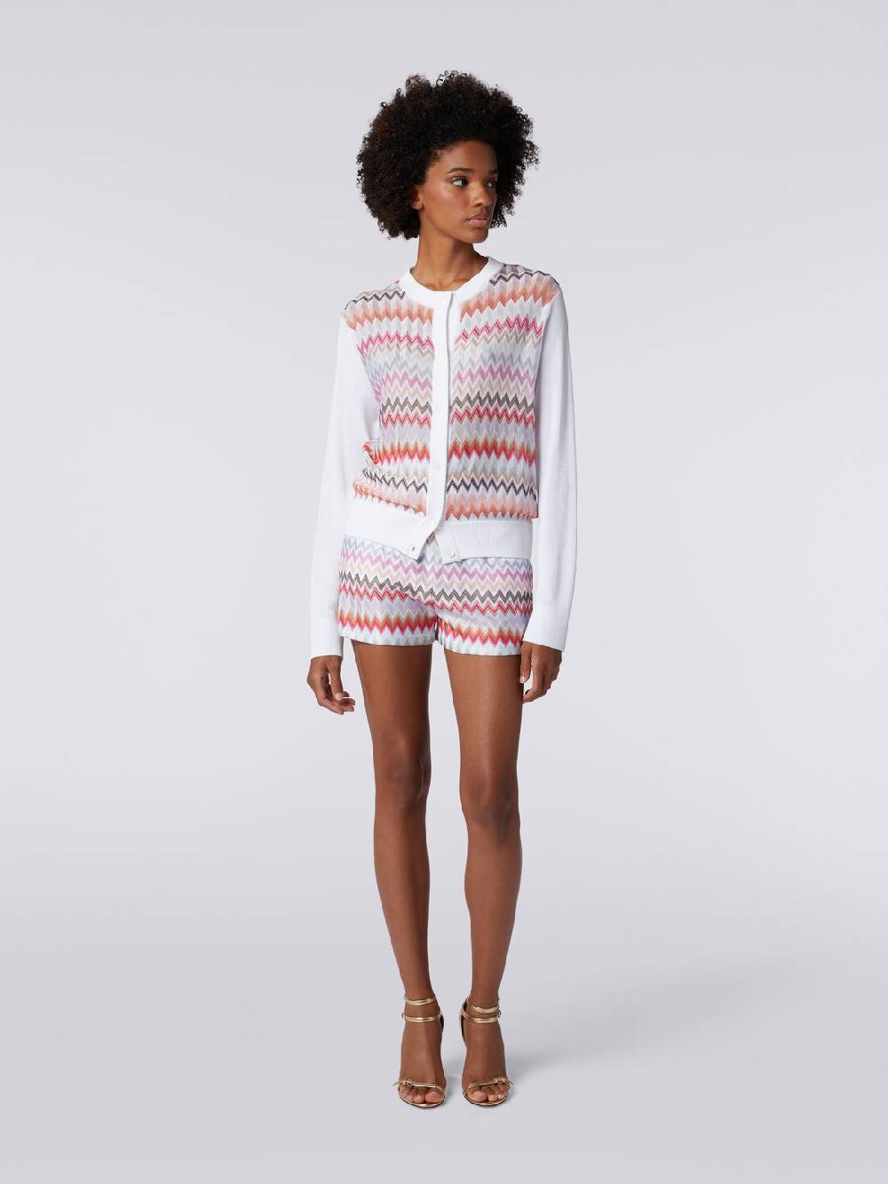 M Missoni Shorts in tessuto zig zag In Linea