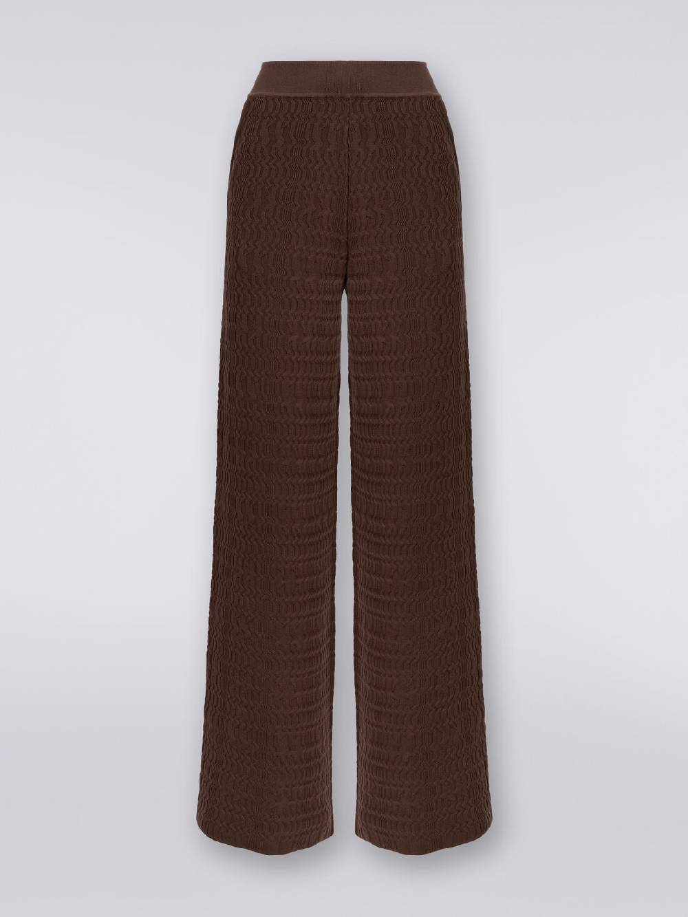 M Missoni Pantaloni a palazzo in cotone Affare Del Giorno