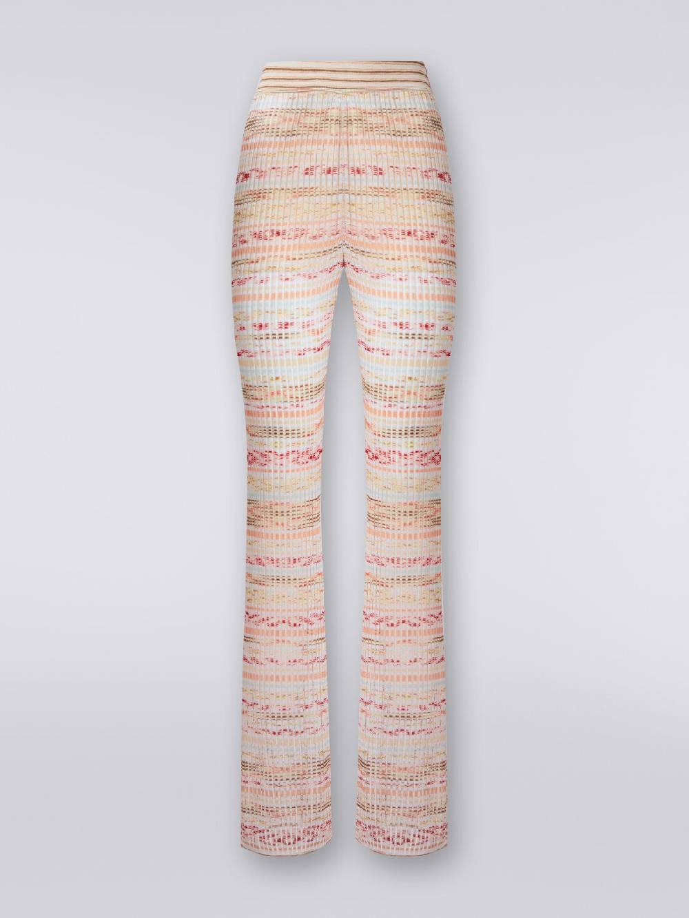 M Missoni Pantaloni a costine in maglia di viscosa fiammata Outlet