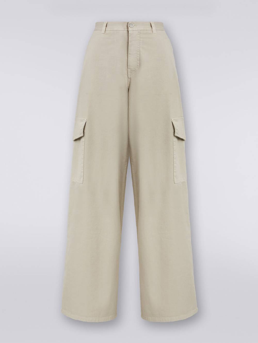 M Missoni Pantaloni cargo in cotone Offerte